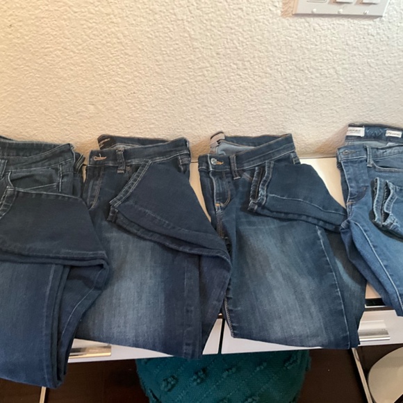 BANANA REPUBLIC SKINNY JEANS (lot of 4)  pairs 😳☺️😊 size - Picture 3 of 10